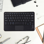 Tastiera wireless Bluetooth con touchpad per tablet 9"