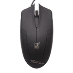 Mouse da gioco ottico cablato universale USB Chasing Leopard 119, lunghezza: 1,45 m, 119 Black, 119 Jet Black, 119 White