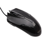 Mouse da gioco ottico cablato universale USB Chasing Leopard 119, lunghezza: 1,45 m, 119 Black, 119 Jet Black, 119 White