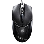 Chasing Leopard 179 Mouse da gioco ottico cablato regolabile USB 1600 DPI a tre velocità, lunghezza: 1,3 m, 179