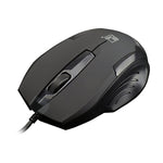 Mouse da gioco ottico con cavo USB satinato Chasing Leopard 512G, lunghezza: 1,3 m, 512G