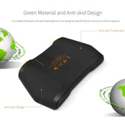VIBOTON i8 Plus Mini tastiera wireless QWERT da 2,4 GHz aggiornata con touchpad per TV Box, Mi Box, computer, tablet, laptop e proiettore (nero), Wireless Keyboard