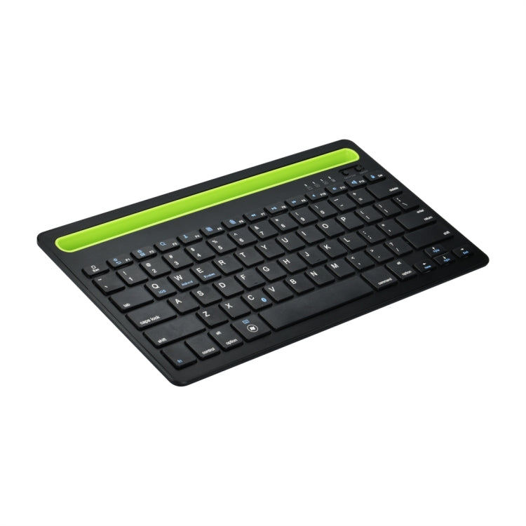 B908 Tastiera wireless Bluetooth ultrasottile a 78 tasti con supporto per cellulare concavo