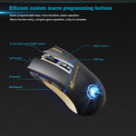Apedra iMICE A5 Mouse da gioco cablato 3200 DPI