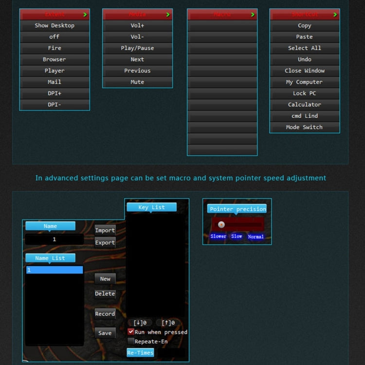 Apedra iMICE A5 Mouse da gioco cablato 3200 DPI