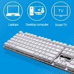ZGB Q17 104 tasti Tastiera da ufficio da gioco con sospensione cablata USB per laptop, PC