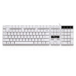 ZGB Q17 104 tasti Tastiera da ufficio da gioco con sospensione cablata USB per laptop, PC