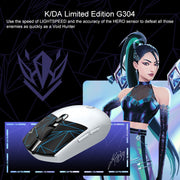 Mouse da gioco wireless Logitech K/DA G304 LIGHTSPEED