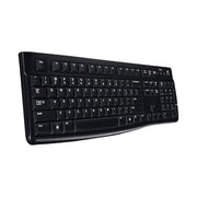Tastiera cablata Logitech K120 USB impermeabile Splash per computer desktop/laptop, Logitech K120