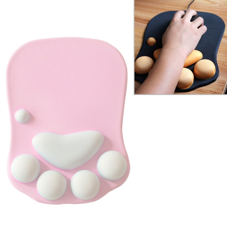 Tappetino per mouse in silicone antiscivolo a forma di artiglio di gatto MONTIAN