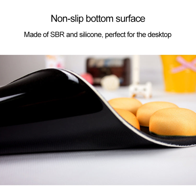 Tappetino per mouse in silicone antiscivolo a forma di artiglio di gatto MONTIAN