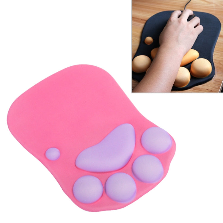 Tappetino per mouse in silicone antiscivolo a forma di artiglio di gatto MONTIAN