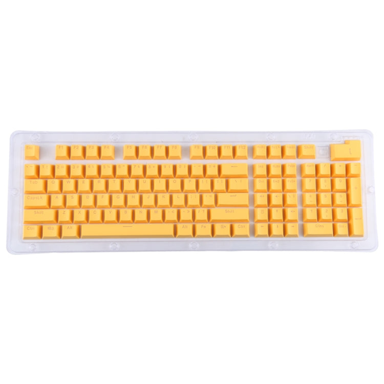 Copritasti traslucidi in ABS, tastiera OEM altamente meccanica, tastiera di gioco universale, Yellow, Black, Orange, Pink, Grey, Blue, Purple, Red, White