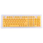 Copritasti traslucidi in ABS, tastiera OEM altamente meccanica, tastiera di gioco universale, Yellow, Black, Orange, Pink, Grey, Blue, Purple, Red, White