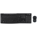 Set tastiera e mouse wireless Logitech MK270 da 2,4 GHz