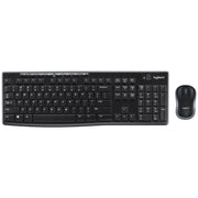 Set tastiera e mouse wireless Logitech MK270 da 2,4 GHz