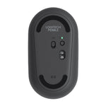 Mouse ottico wireless Bluetooth silenzioso Logitech Pebble Cobblestone a 3 tasti, 1000 DPI, portata wireless: 10 m