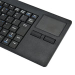 MC-818 Tastiera per computer cablata ultrasottile con touchpad a 82 tasti