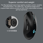 Logitech G703 LIGHTSPEED 16000 DPI 6 pulsanti programmabili Sensore HERO 16K Mouse da gioco ottico wireless con retroilluminazione RGB