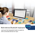 Tastiera Bluetooth wireless portatile multidispositivo Logitech K380, K380