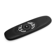 C120 Mouse ad aria retroilluminato Tastiera wireless da 2,4 GHz Giroscopio 3D Senso Telecomando Android per PC, TV Box Android / Smart TV, Dispositivi di gioco, White Backlight Keyboard