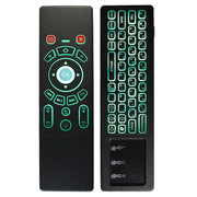 T6 Versione colorata leggera Air Mouse Tastiera wireless da 2,4 GHz Telecomando con touchpad e apprendimento IR per PC, TV Box Android / Smart TV, dispositivi multimediali, T6