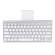 MC Saite 460BT 78 tasti Mini tastiera Bluetooth wireless ultrasottile, supporto integrato, supporto sistema Android / iOS / Windows (argento)