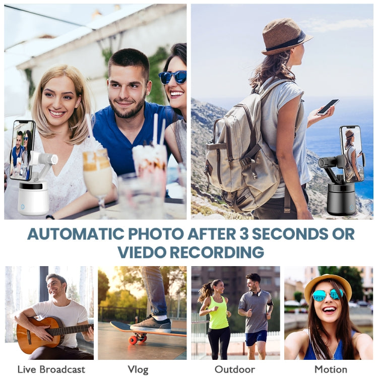 Stabilizzatore smartphone GK01 con tracciamento 360°