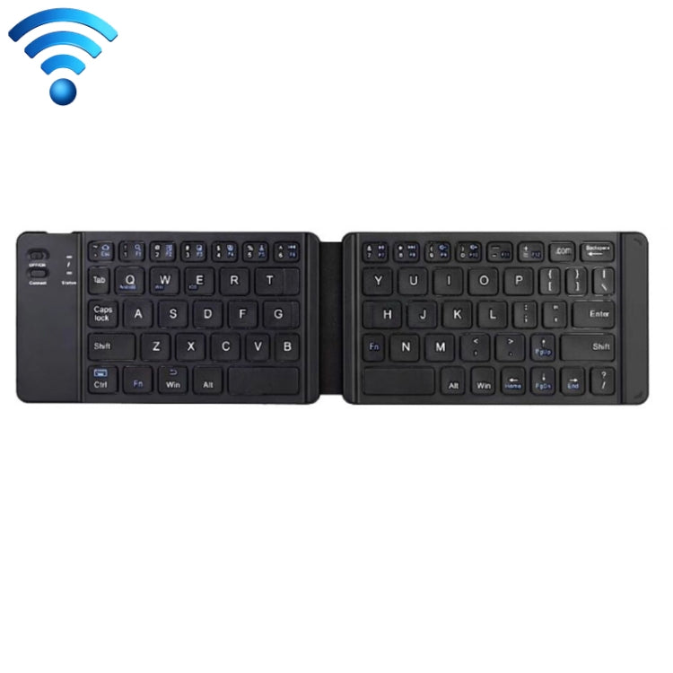 K018 Tastiera wireless Bluetooth pieghevole a 67 tasti con ricarica USB
