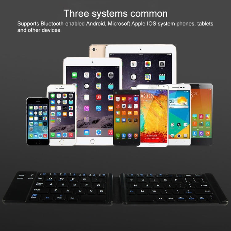 K018 Tastiera wireless Bluetooth pieghevole a 67 tasti con ricarica USB