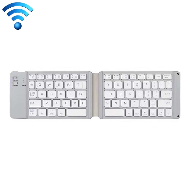 K018 Tastiera wireless Bluetooth pieghevole a 67 tasti con ricarica USB