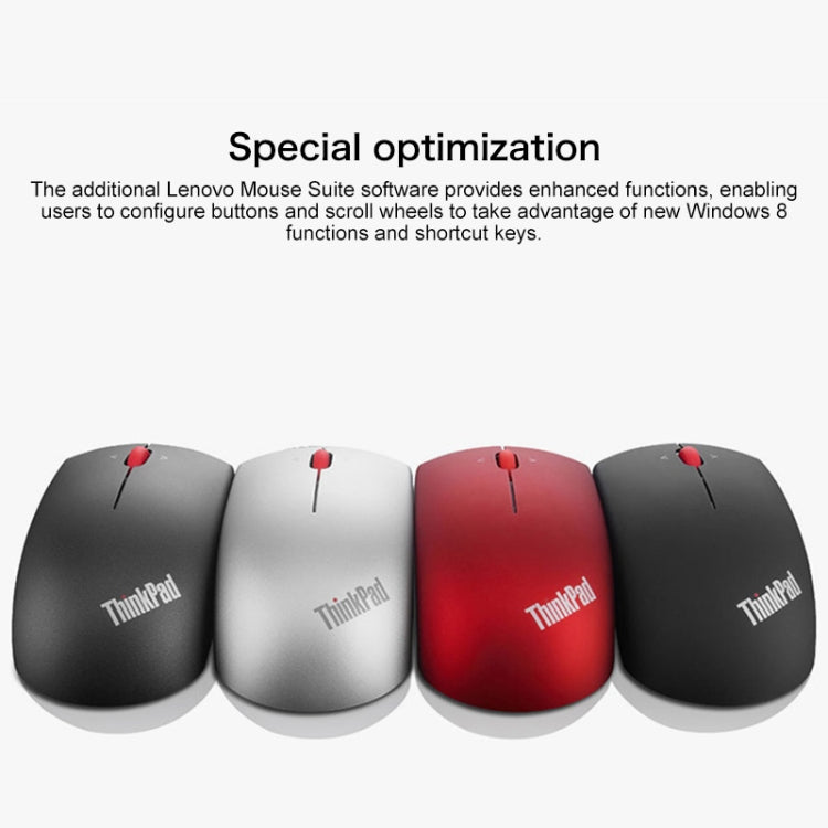 Mouse smerigliato wireless Blue-ray Lenovo ThinkPad Office, ThinkPad