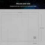 Tappetino per mouse colorato RGB Lenovo Maya Light Game Service, Maya Light