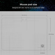 Tappetino per mouse colorato RGB Lenovo Maya Light Game Service, Maya Light