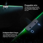 Tappetino per mouse colorato RGB Lenovo Maya Light Game Service, Maya Light