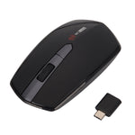 MCSaite MC-369AG Mouse ottico wireless USB-C/Type-C 1600 DPI regolabile a tre velocità a 4 pulsanti