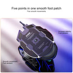 Set tastiera meccanica RGB, mouse ottico e cuffie RGB