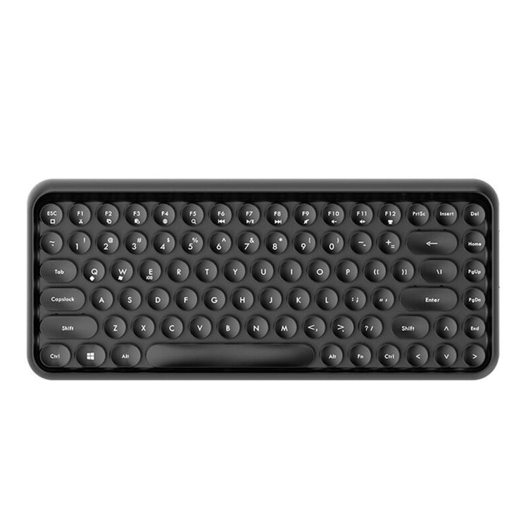 Ajazz 308I Tablet Telefono cellulare Computer Domestico Tastiera wireless per ufficio, Black, Pink, Green, White
