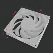 Ventola di raffreddamento del radiatore della CPU del computer F120, F120