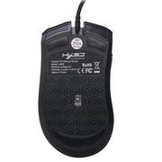 HXSJ A869 Gioco cablato luminoso colorato Mouse ottico ergonomico regolabile a 7 tasti 3200 DPI, A869