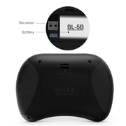 Touchpad combinato da 2,5 pollici con retroilluminazione (nero), Rii X8