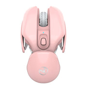 Mouse silenzioso wireless regolabile in 3 modalità HXSJ T37 da 2,4 GHz 1600 dpi, T37 Pink, T37 Black