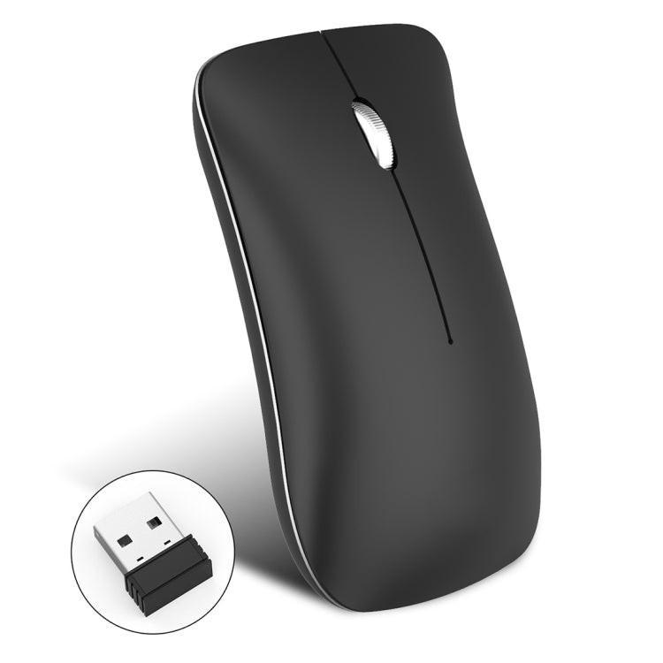HXSJ T23 Bluetooth 5.0 + Bluetooth 3.0 + 2,4 GHz Wireless Tre modalità Mouse ottico ergonomico regolabile a 4 tasti 1600 DPI, T23 Black, T23 Gold, T23 Blue