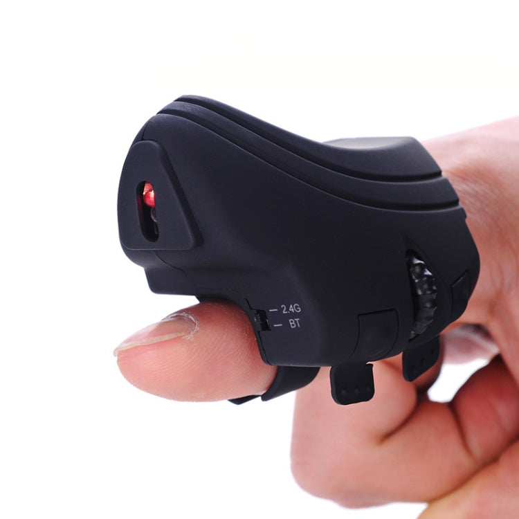 GM306DM Mouse wireless ricaricabile Bluetooth + 2,4 GHz bimodale Lazy Finger Ring Mouse