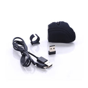 GM306DM Mouse wireless ricaricabile Bluetooth + 2,4 GHz bimodale Lazy Finger Ring Mouse