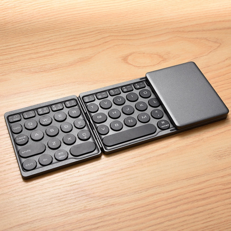 Tastiera Bluetooth wireless ricaricabile tripla GK408 con touchpad, supporto Android / IOS / Windows