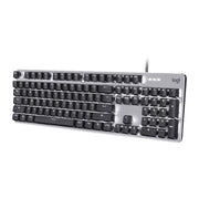 Logitech K845 CHERRY Tastiera meccanica cablata retroilluminata Blue Axis, lunghezza cavo: 1,8 m
