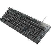 Logitech K845 CHERRY Tastiera meccanica cablata retroilluminata Blue Axis, lunghezza cavo: 1,8 m