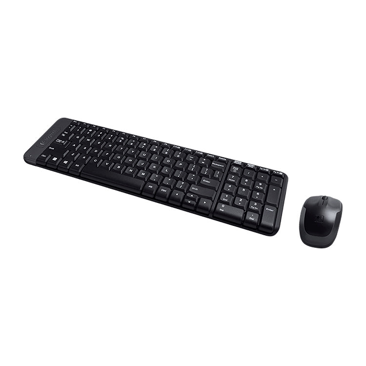 Set tastiera e mouse wireless Logitech MK220