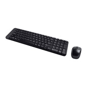 Set tastiera e mouse wireless Logitech MK220
